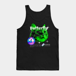 Trippy Cat Butterfly - Ugly Shirt Collection Tank Top